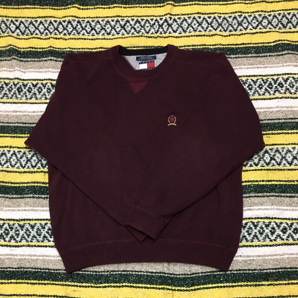 Vintage tommy hilfiger chunky sweater - Picture 1 of 4